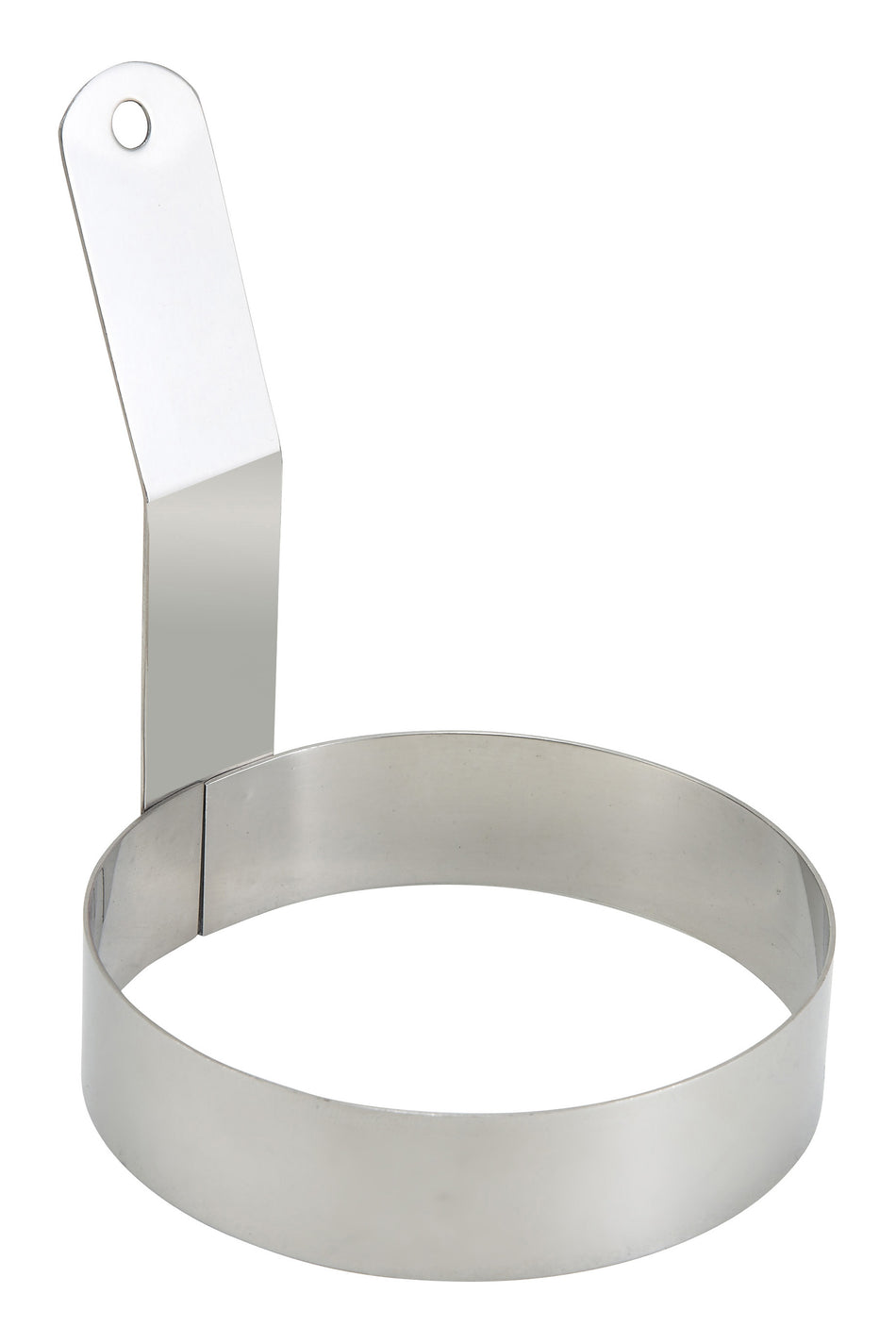 Winco EGR-4 4 Inch Diameter Round Egg Ring with Stainless Steel Construction