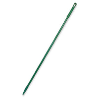 Carlisle 40225EC09 60 Inch Fiberglass Handle with Hanging Cap Green