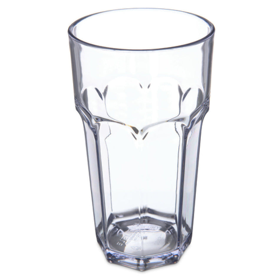 Carlisle 583207 Tumbler 32 Oz SAN plastic Dishwasher Safe Clear