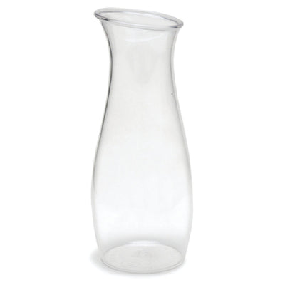 Carlisle 7090207 1 Liter Drip Free Pour Carafe Dishwasher Safe Polycarbonate