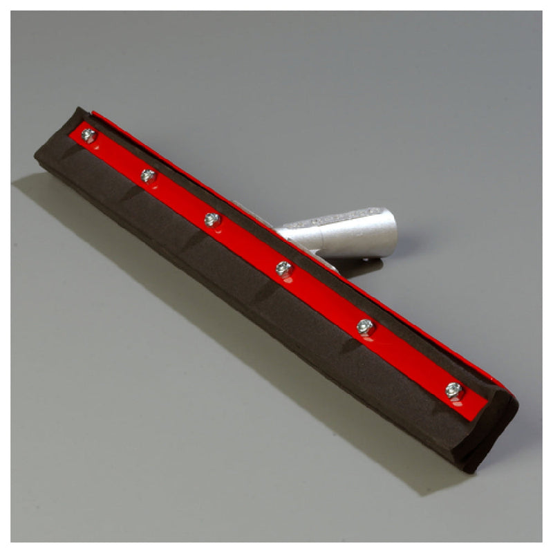 Carlisle 4008100 18 Inch Floor Squeegee Head Foam Rubber Blade Metal Frame