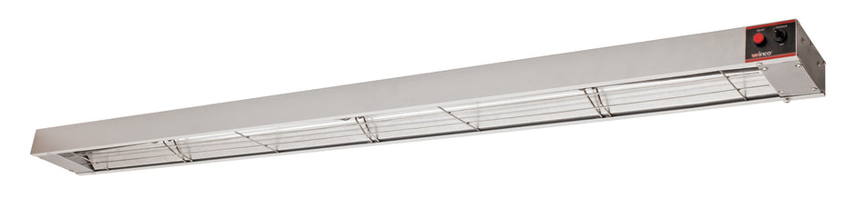 Winco ESH-72 72 Inch Electric Strip Heater with Tubular Sheath Element Aluminum