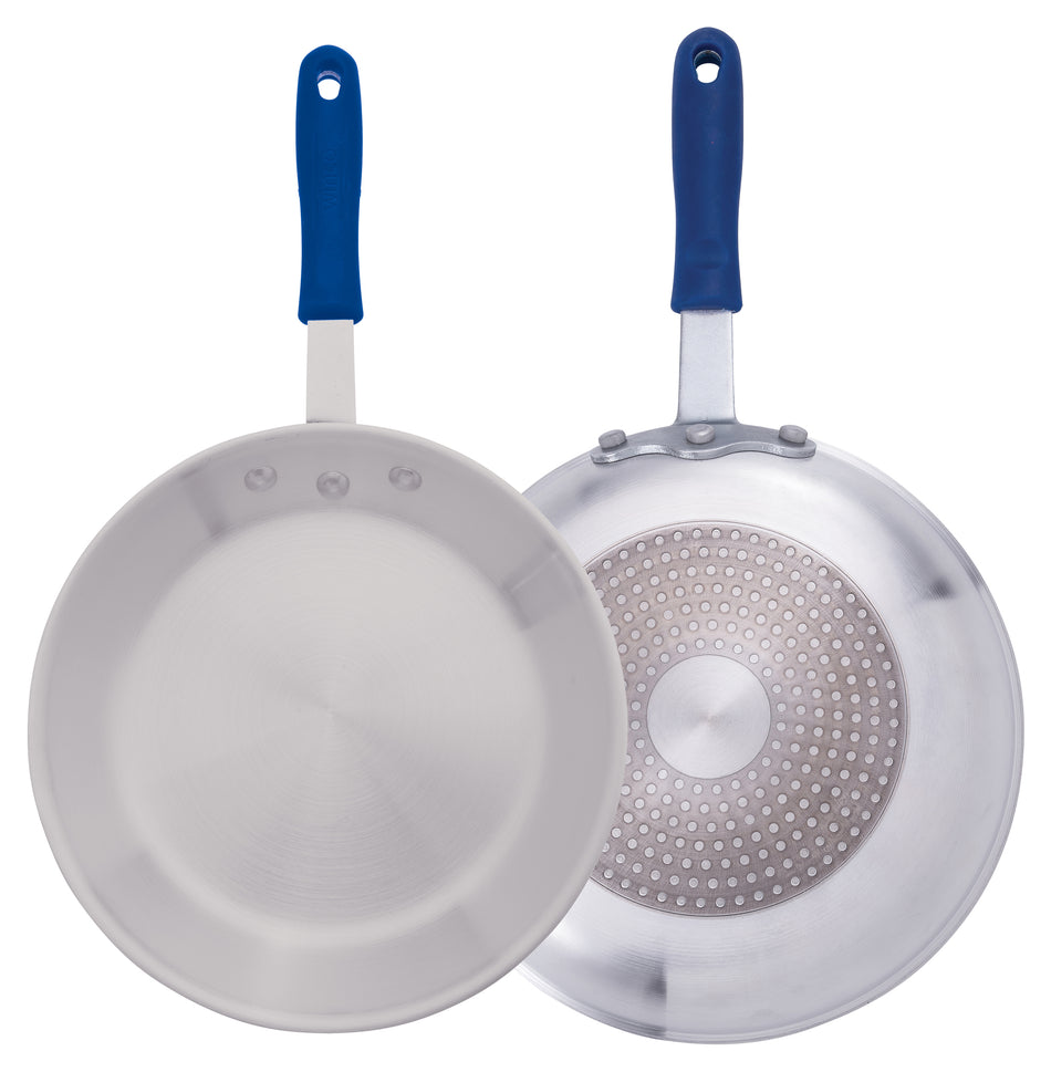 Winco AFPI-12H 12 Inch Fry Pan Riveted Handle Induction Ready Aluminum