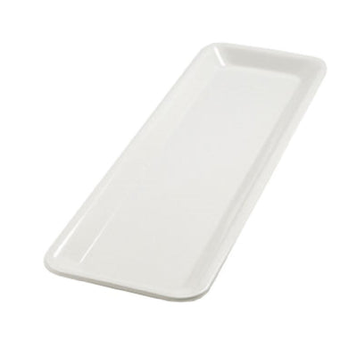 Carlisle 5552637 20-7/8 Inch White Melamine Display Tray Balsam with Stain Scratch Resistance