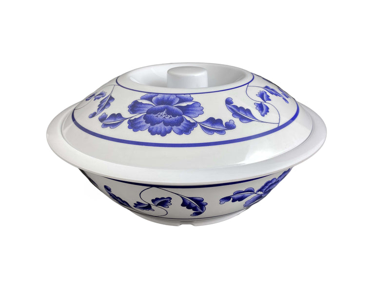 Thunder Group 8010TB 75 Oz Serving Bowl with Lid Break-Resistant Melamine