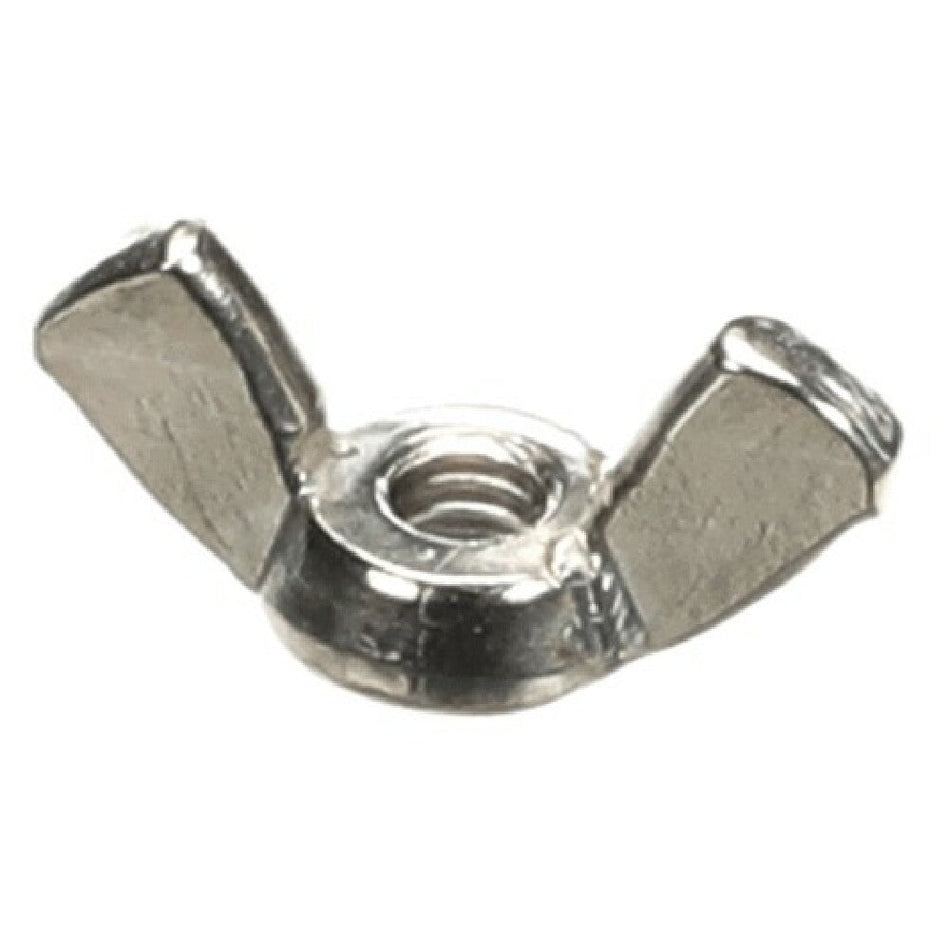 0.4 Inch Steel Wing Nut with Manual Grip and Corrosion Resistance - 8049704