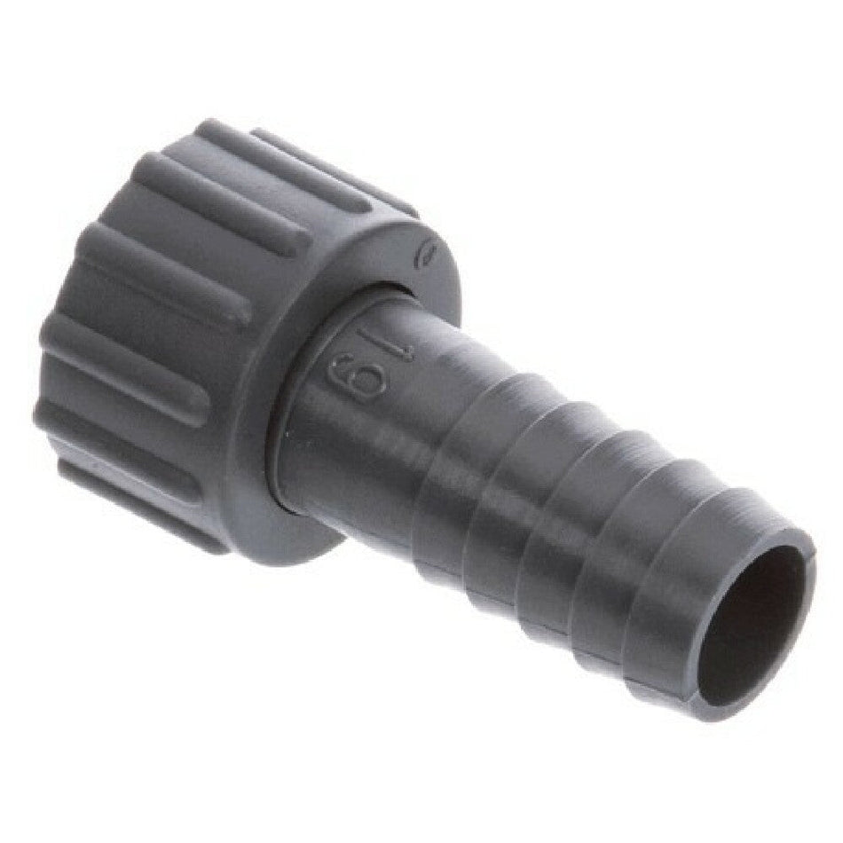 0.85 Inch Hose Nipple Straight Stainless Steel Connection - 8092030