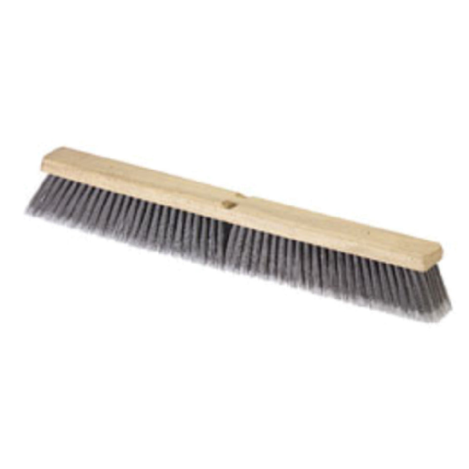 Carlisle 4501623 36 Inch Floor Sweep Fine Polypropylene Bristles Gray Hardwood