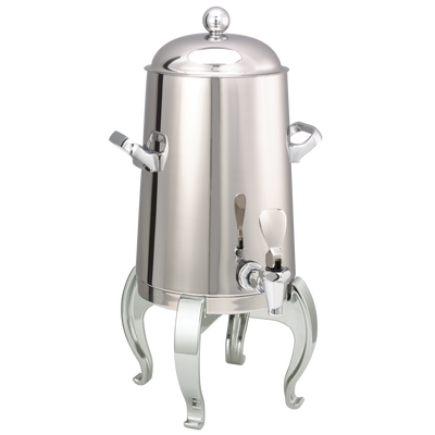 Flame Free™ Thermo-Urn™ 1.5-Gallon Vacuum Insulated Urn with Regal Legs and Domed Lid in Polished Stainless