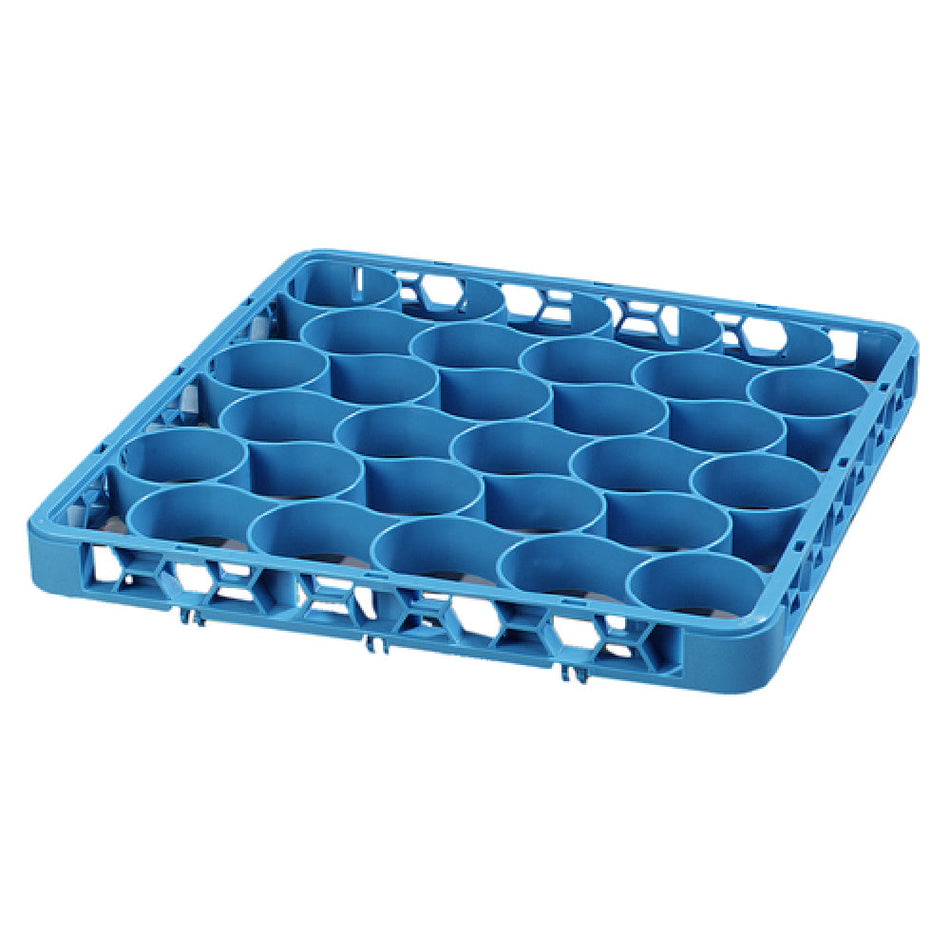 Carlisle REW30S14 Full Size Short 30 Compartments Positive Stacking Blue Polypropylene Rack Extender