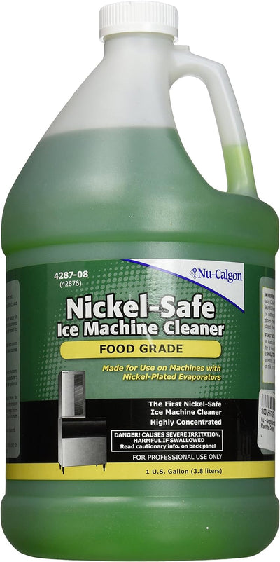 Nu-Calgon Inc 428708 Ice Machine Cleaner-1 gallon, Green, 128 Fl Oz