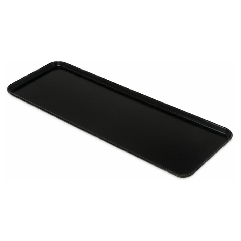 Carlisle 1030FMT309 30 Inch Market Tray Air-flow Corners Reinforced Fiberglass Black