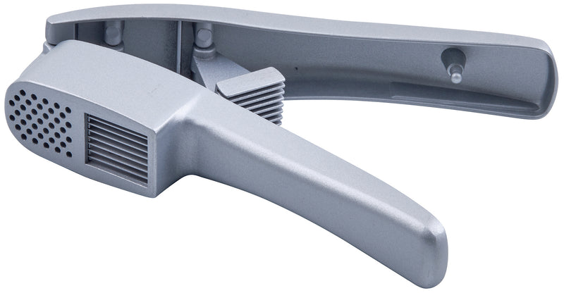 Winco GP-2 7-1/2 Inch Garlic Press and Slicer with Tool Inside Handle Aluminum