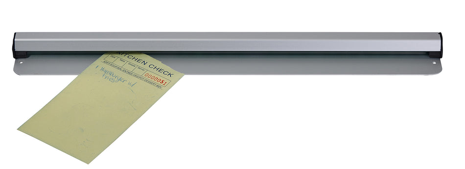 Winco ODR-18N 18 Inch Wall or Counter Mount Check Minder Aluminum Rail