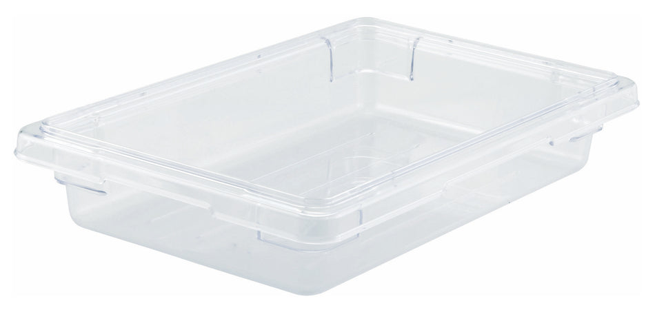 Winco PFSF-3 Food Storage Box, Clear Polycarbonate - Full, 3-1/2"