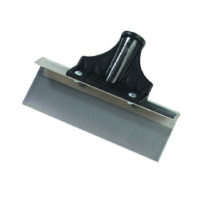 Carlisle 4161900 8 Inch Floor Scraper Stainless Steel Threaded Handle Socket