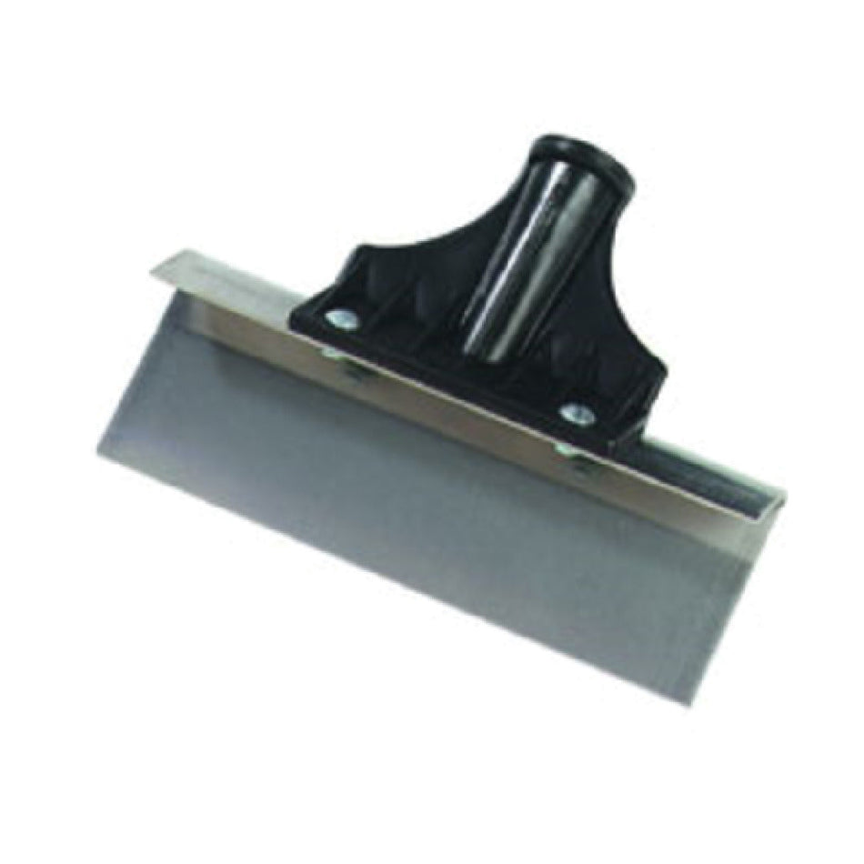 Carlisle 4161900 8 Inch Floor Scraper Stainless Steel Threaded Handle Socket