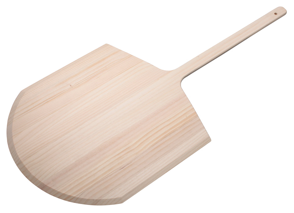 Winco WPP-2042 Wood Pizza Peel - 20" x 20", 42"
