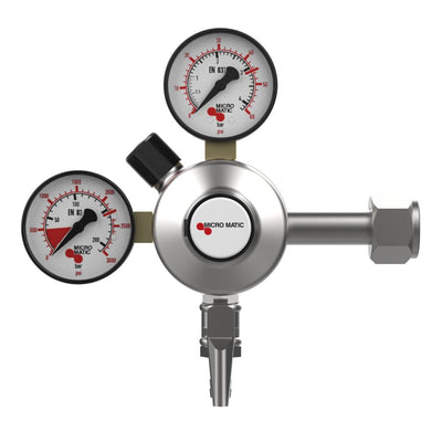 Micro Matic 842-HB-PP Premium Plus CO2 Regulator w/ Check