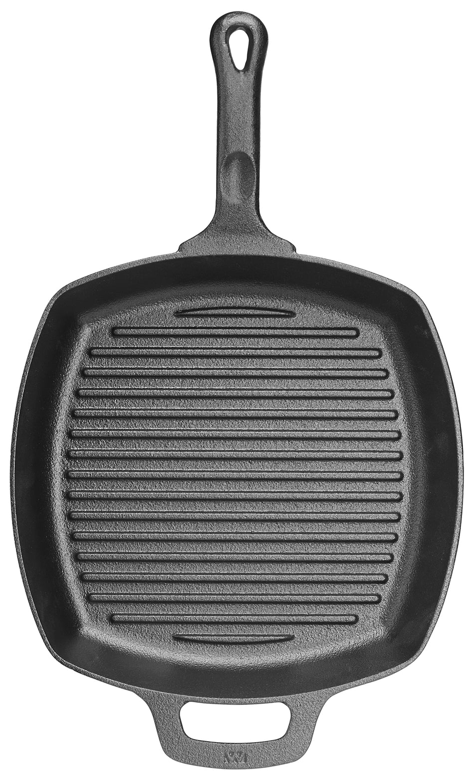 Winco CAGP-10S 10 Inch Square Cast Iron Grill Pan Pre-seasoned Induction Ready