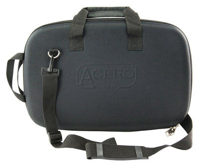 Winco KBP-2 Hard Case Knife Case 10-slot Black with Removable Strap