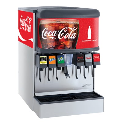 Lancer IBD22H 6 Valve Dispenser for Cube Ice