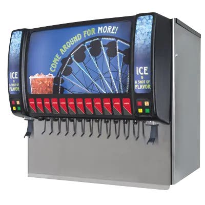 Lancer IBD44 Sensation Dispenser, 12 Valves | 85-4962B-08-211-03