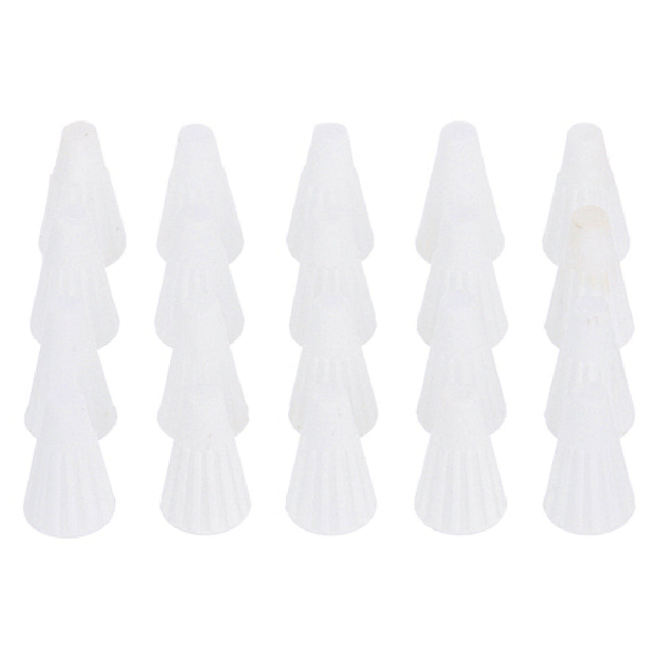 0.5 Inch Porcelain Connector for Two #14 Gauge Wires 25 Packs - 851039