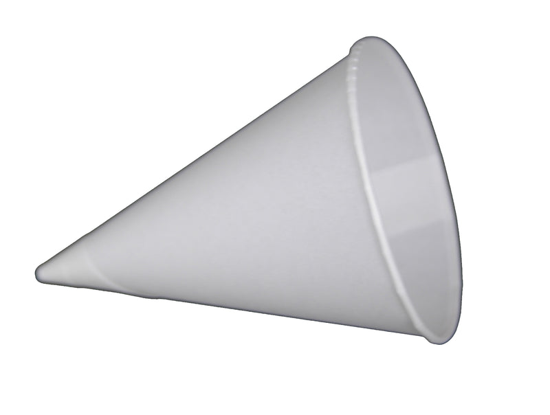 Winco 6 oz Disposable Paper Snow Cone Cups - 1000 Count Case