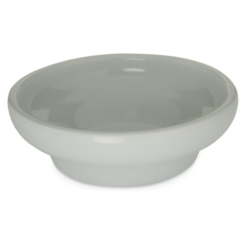 Carlisle 087502 5 Oz Salsa Dish Dishwasher Safe Round Melamine White