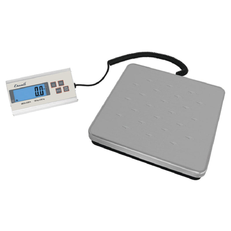 Carlisle SCDG264 11-1/2 Inch Square Industrial Digital Platform Scale Stainless Steel with Remote Display