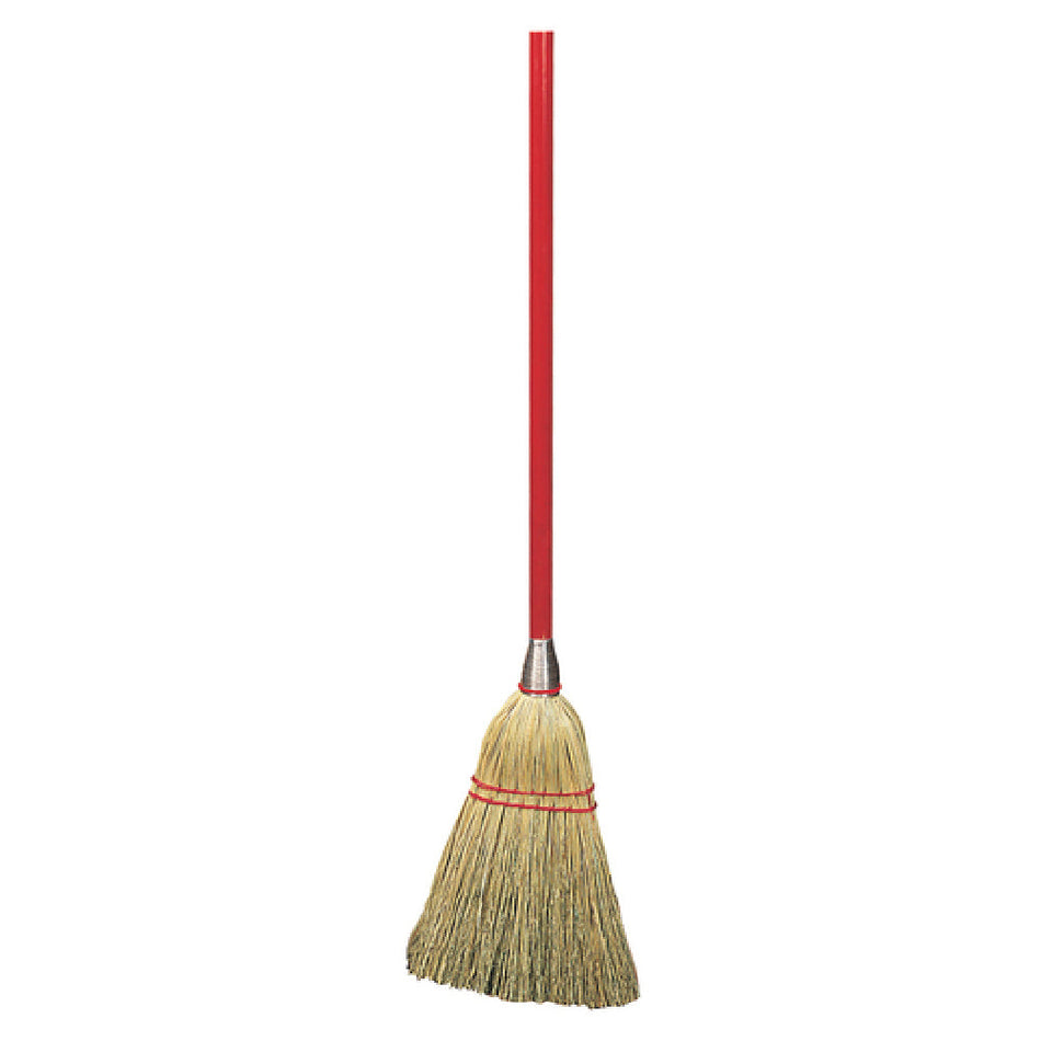 Carlisle 368100 34 Inch Broom with 100% Natural Corn Bristles