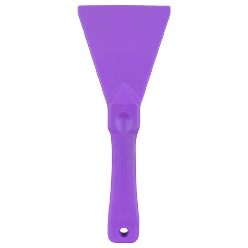 Carlisle 40230EC68 3 Inch Hand Scraper Plastic Handle Purple Cleaning Tool