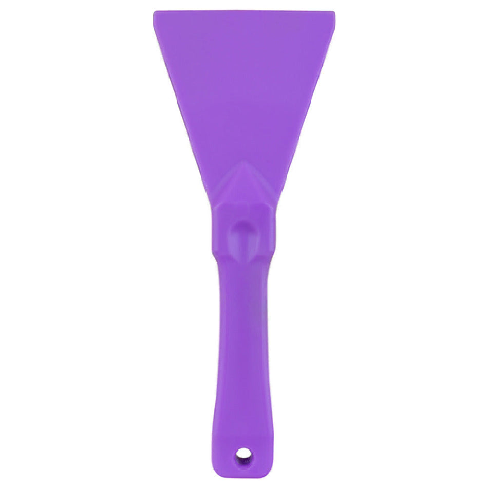 Carlisle 40230EC68 3 Inch Hand Scraper Plastic Handle Purple Cleaning Tool