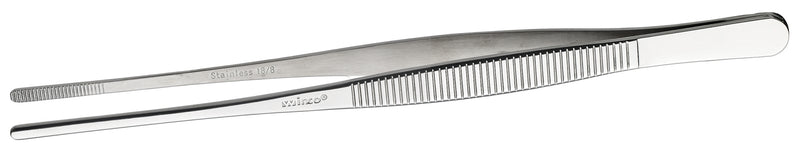 Winco TTG-8S 8 Inch Dishwasher Safe Tongs Straight Stainless Steel