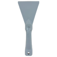 Carlisle 40230EC23 3 Inch Hand Scraper for Grills Plastic Handle Grey