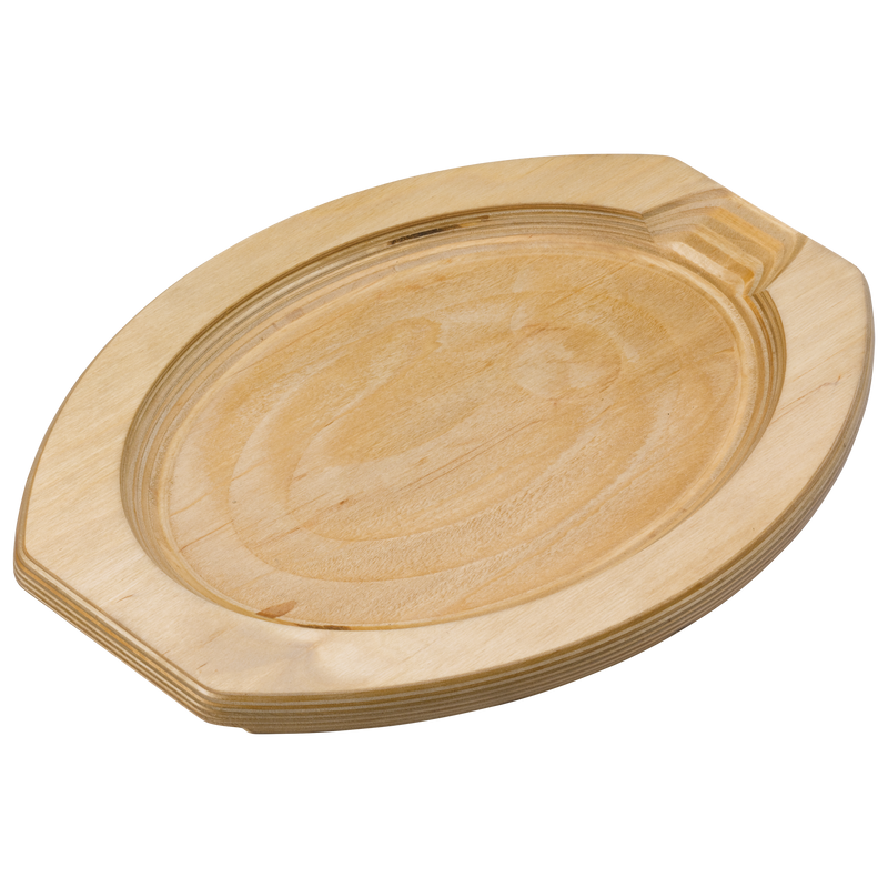 Hot Solutions™ Fajita Natural Wood Holder