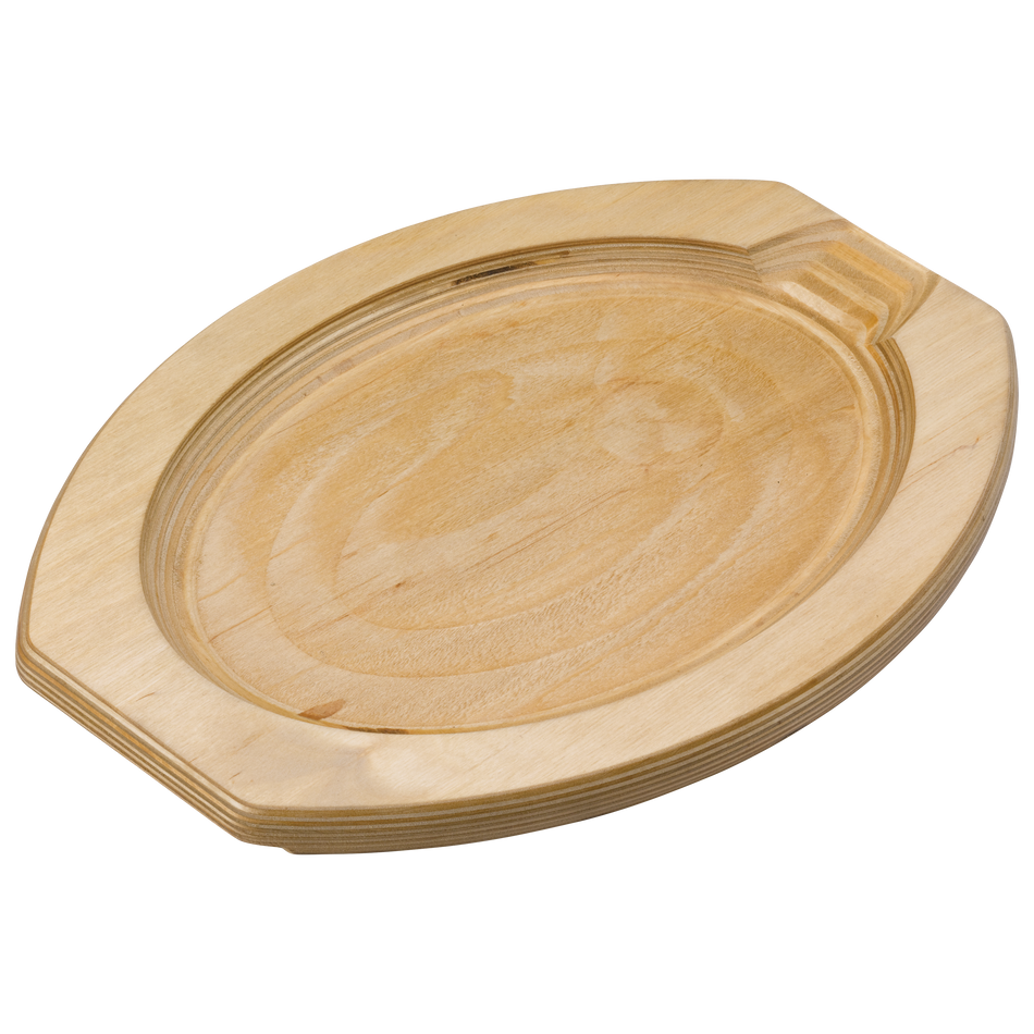 Hot Solutions™ Fajita Natural Wood Holder