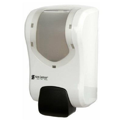 Carlisle Manual Foam Soap Dispenser - 5-1/4" White Plastic