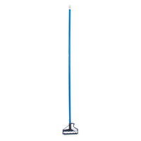 Carlisle 4166414 60 Inch Quik-Release Mop Handle Fiberglass Blue