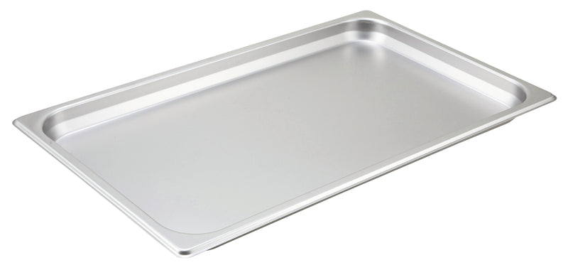 Winco SPF1 Full-Size Steam Table Pan - 20 Inch 25 Gauge Stainless Steel Straight-Sided