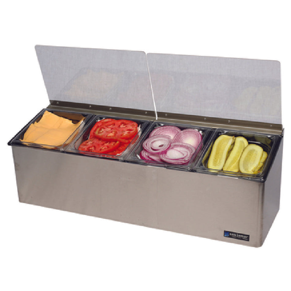 Carlisle FP8244FL 25 Inch Self-Service Center with Ice Liner Stainless Steel