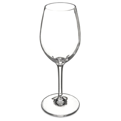 Carlisle 564307 11 Oz Alibi White Wine Glass Plastic Shatterproof Clear