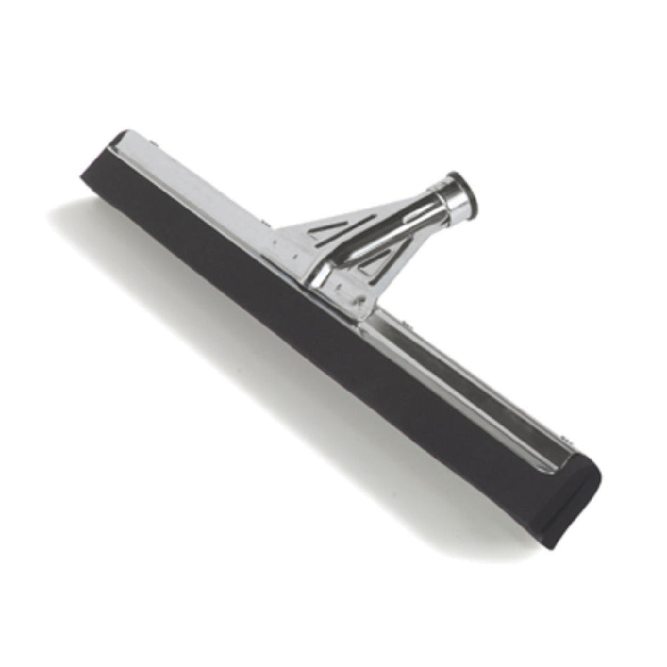 Carlisle 36682400 22 Inch Squeegee Foam Rubber Blade Straight Metal Frame with Threaded Handle
