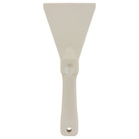Carlisle 40230EC25 3 Inch Plastic Handle Grill Scraper Tan