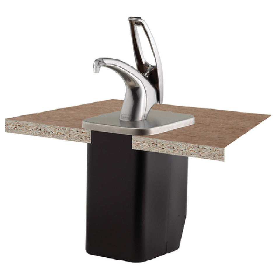 Carlisle P4100 9-3/4 Inch Condiment Dispenser Pump-Style with Pump and Lid