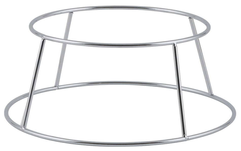 Winco SFR-4 7-3/8 Inch Diameter Seafood Tray Rack Chrome Metal Design