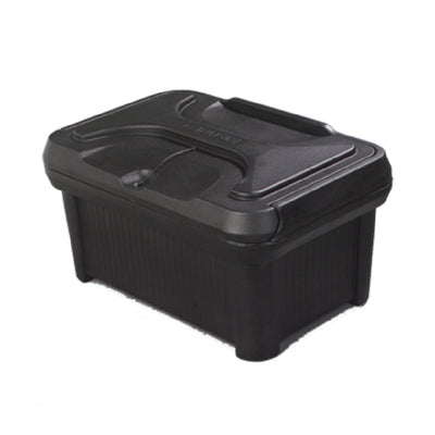Carlisle XT180003 24 Quart Top Loader Food Carrier Insulated Polyethylene Black