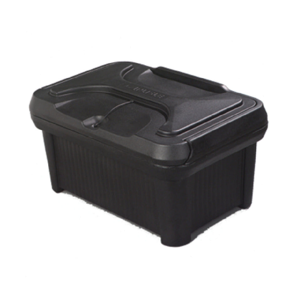 Carlisle XT180003 24 Quart Top Loader Food Carrier Insulated Polyethylene Black
