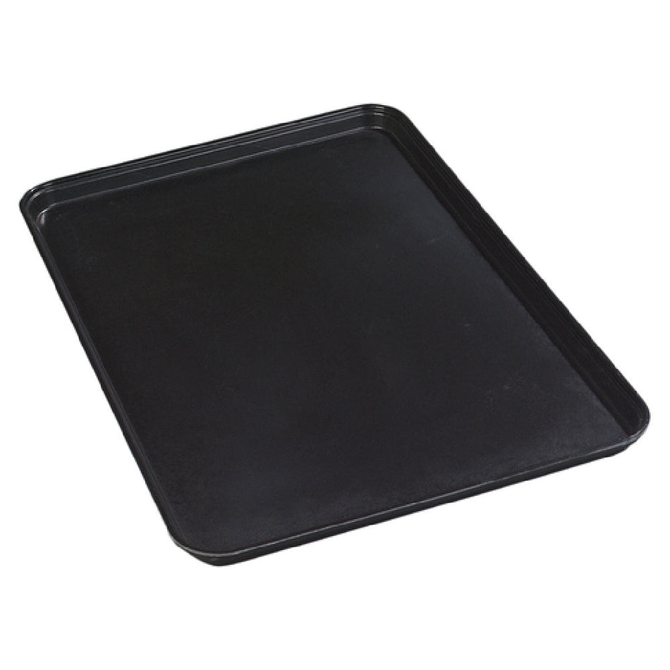 Carlisle 2618FMTQ309 25-5/8 Inch Display Tray Air-flow Corners Fiberglass Ebony